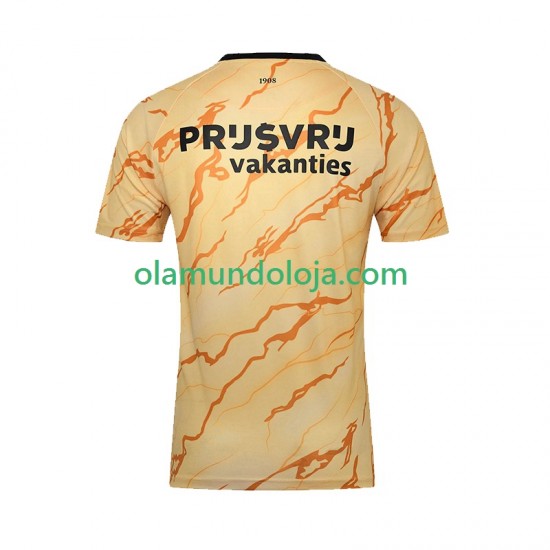 Camisola Feyenoord Rotterdam Homem Equipamento Quarto 2024-2025 Manga Curta